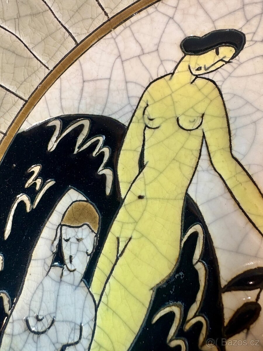 PRIMAVERA LONGWY 1925, "Baigneuses et gazelle" - 5