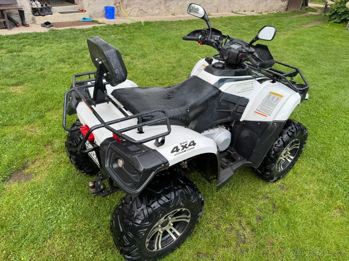 čtyřkolka Linhai 500 - rok 2015