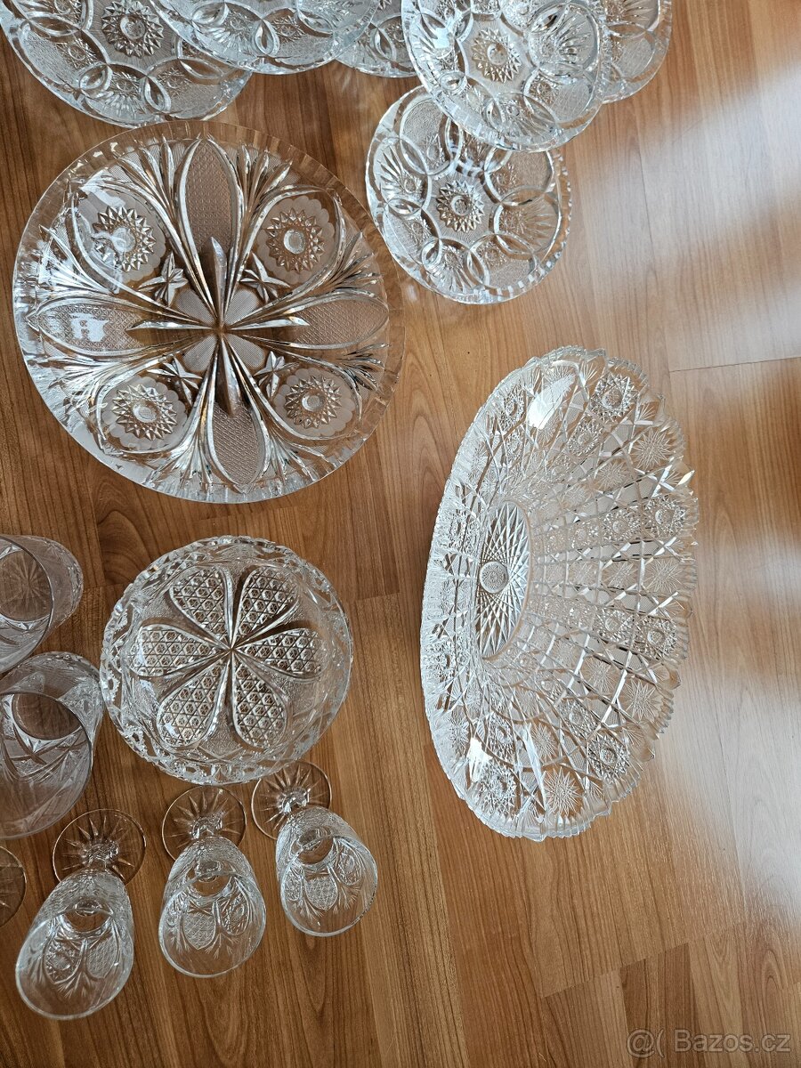 Brousene sklo Bohemia - 5