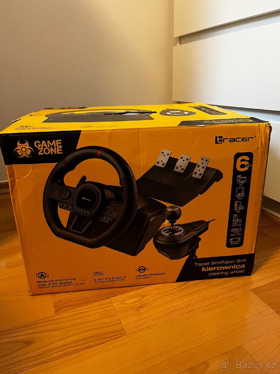 Herní volant Tracer SimRacer Manual Gearbox - 5