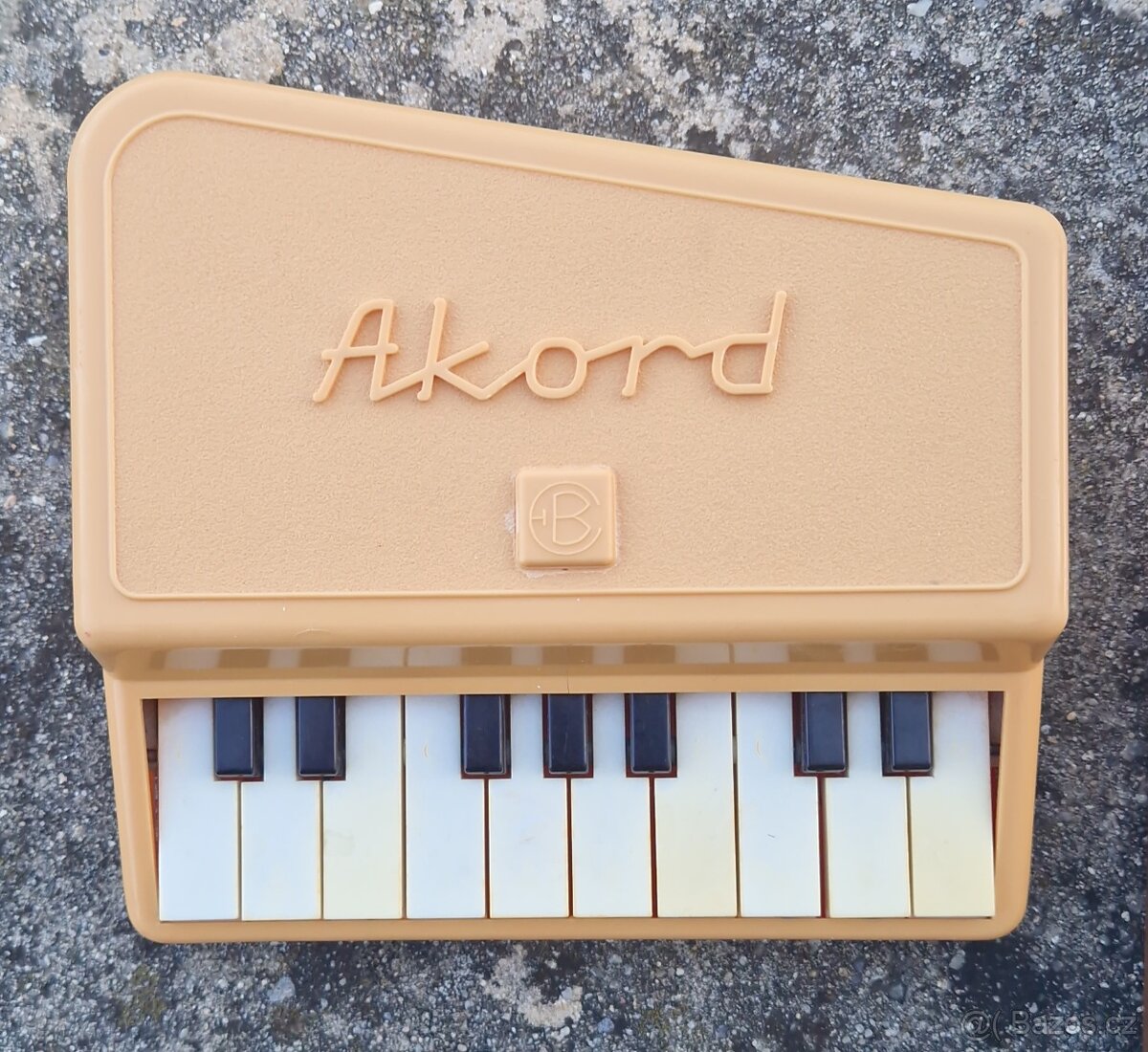 Akord dětské plastové pianko,klavírek - 5 kousků - 5