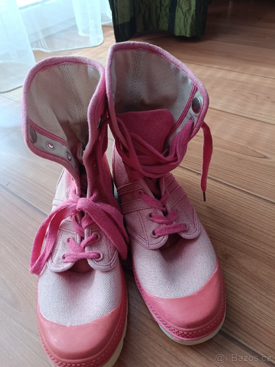 Kotníkové tenisky plátěné 38 - 5