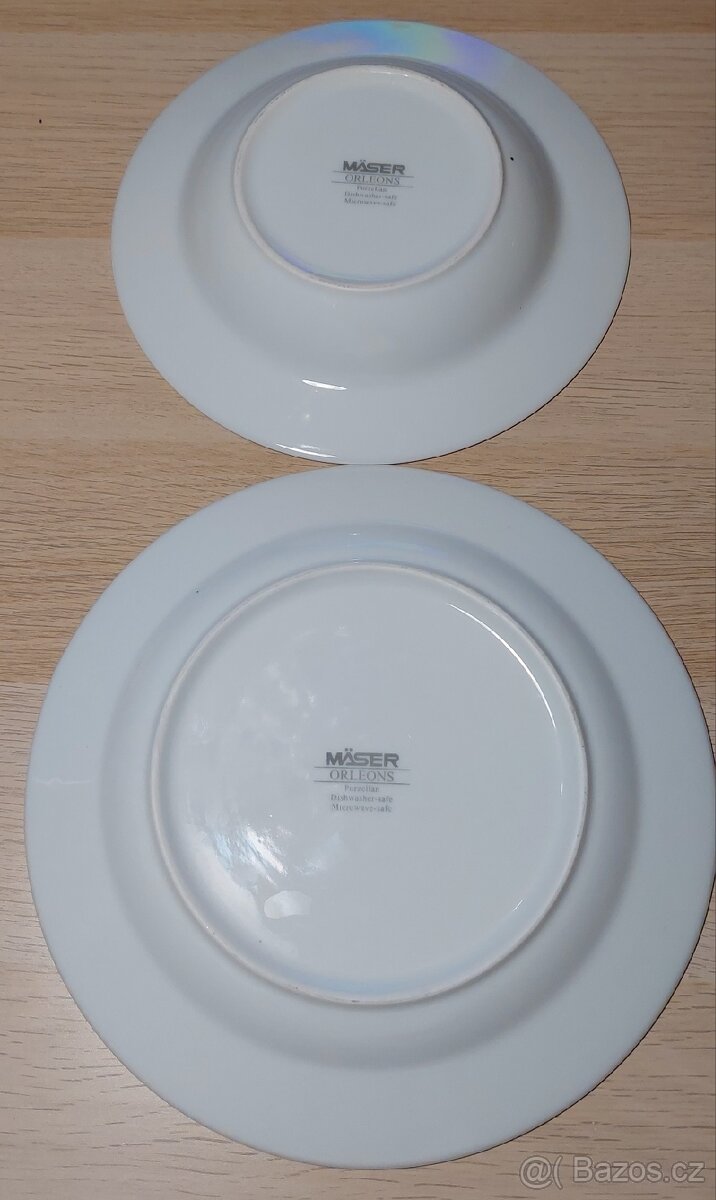 Set porcelánových talířů s podzimním motivem Mäser - 5