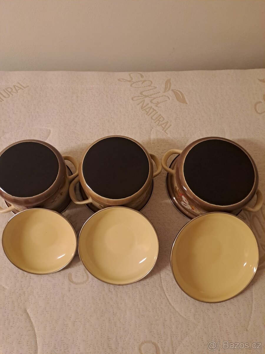 6 dílna sada smaltovaných hrnců -Madeira - 5