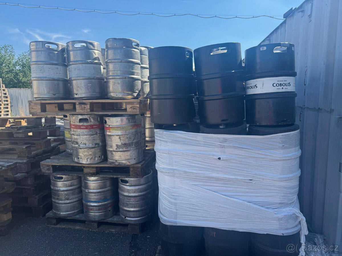 Poškozené kegy / pivní sudy / keg - 5