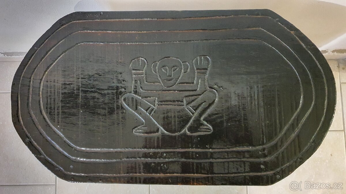 Dřevěný stojan na 28 CD. - 5