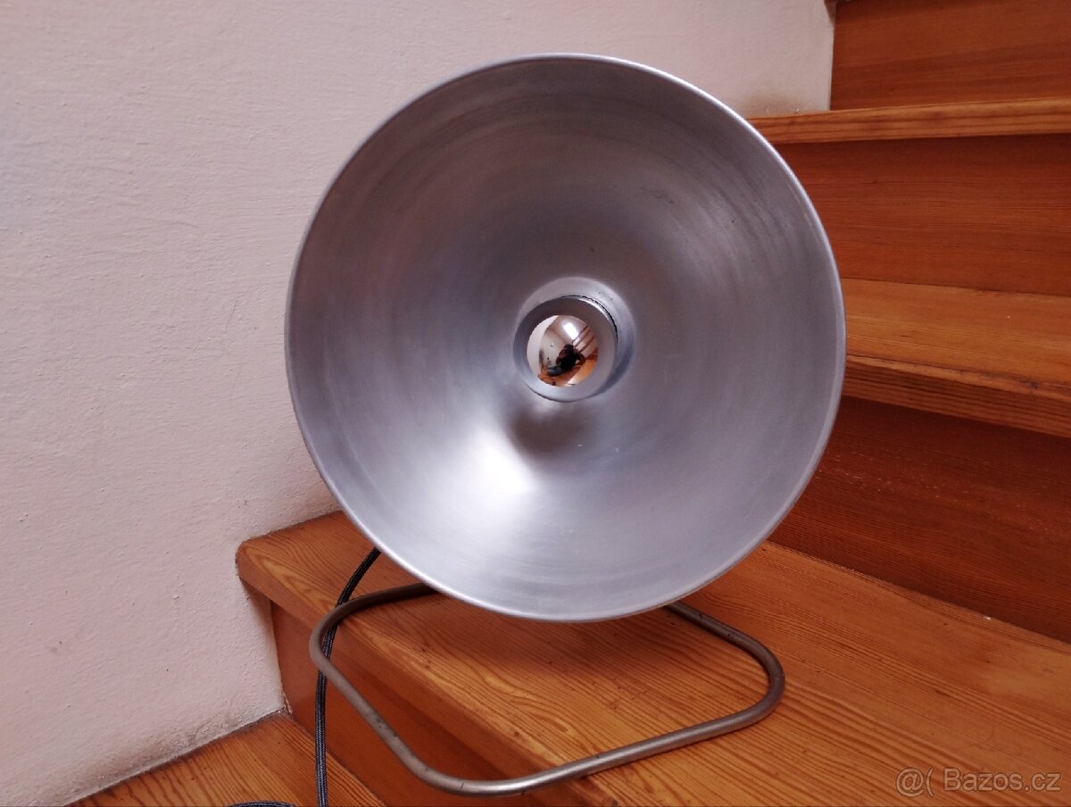 Retro kovová industriální lampa - 5