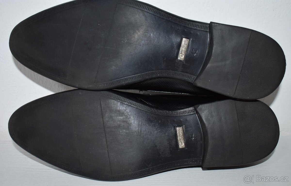 Pánské kožené polobotky, vel. 42 - 5