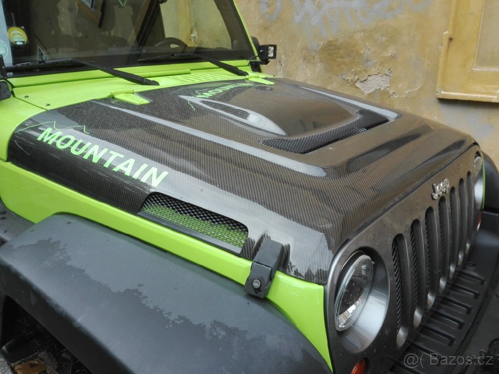 Jeep Wrangler JK karbon kapota
