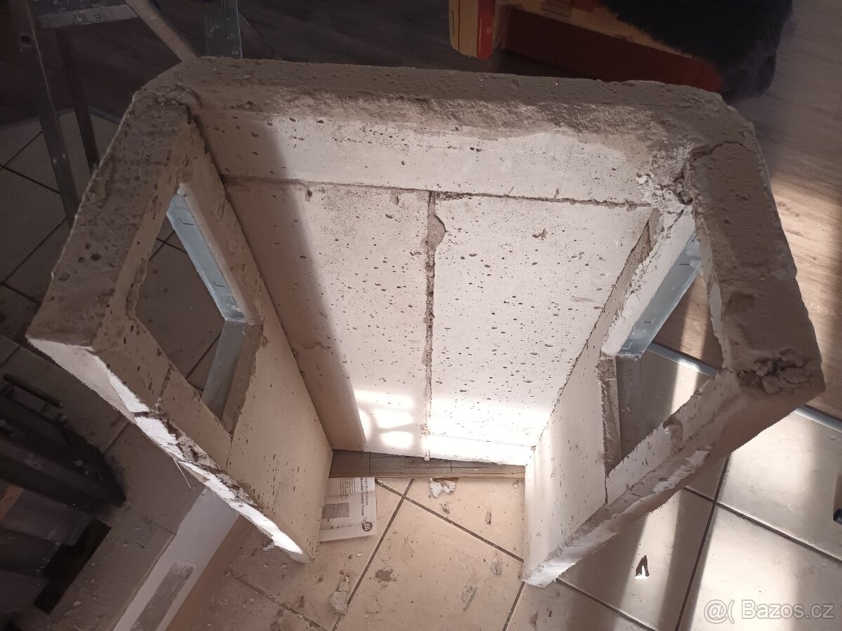 Liaporové desky na stavbu krbu - 5