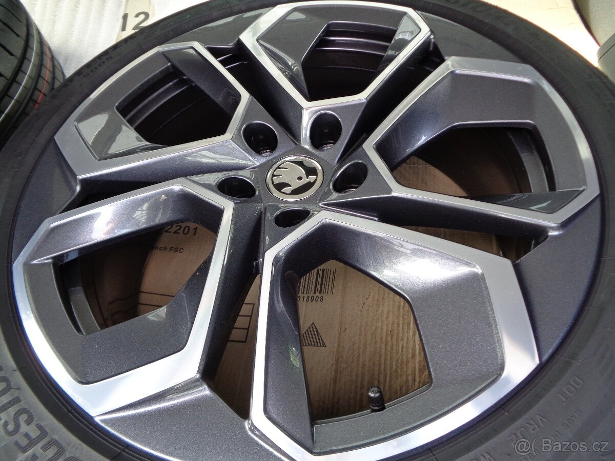 škoda Octavia IV 19 alu kola 5x112 nové - 5