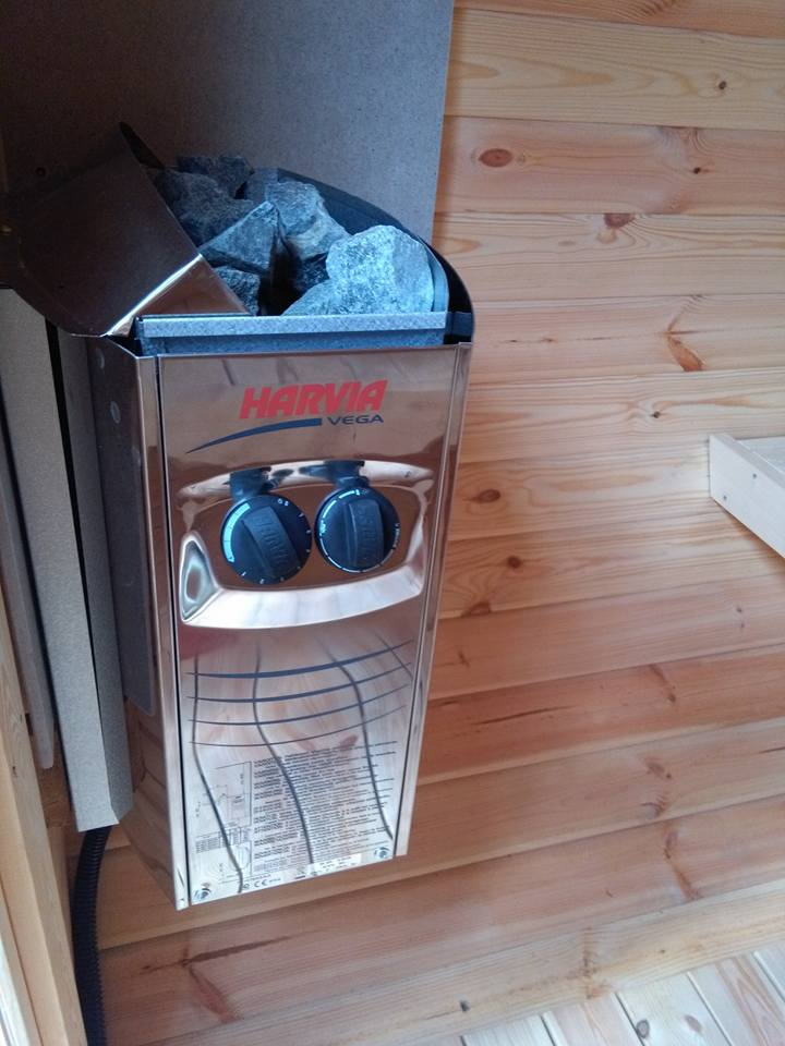 Sauna Marivox, venkovní finská sauna, zahradní sauna - 5