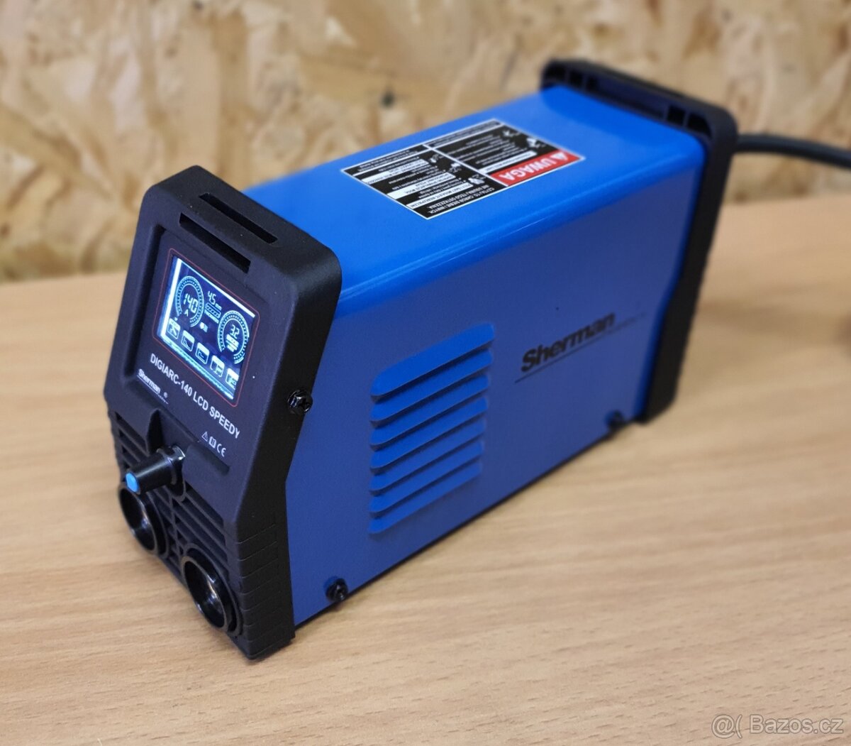 Nová mini MMA svářečka na elektrody Sherman DIGIARC 140 LCD - 5