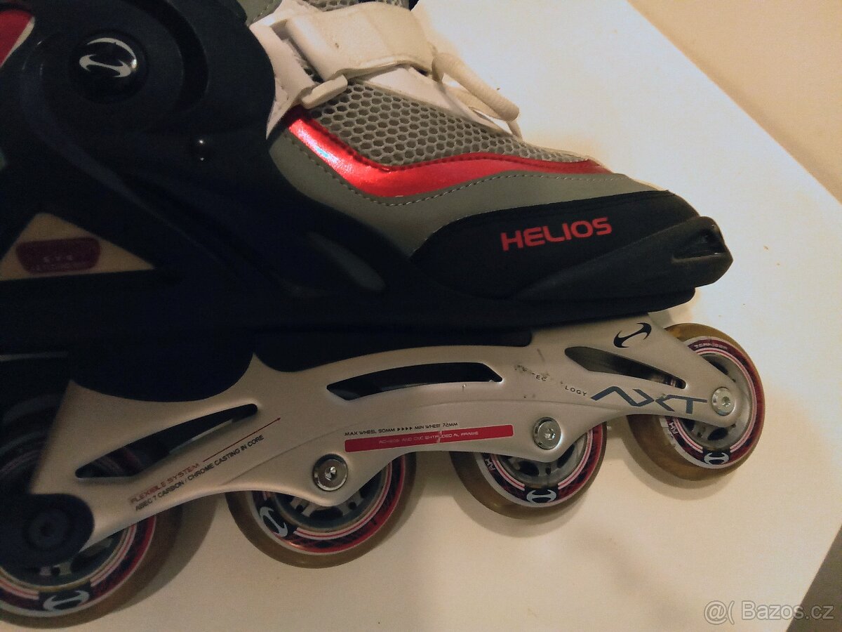 Kolečkové brusle zn. HELIOS AVS - Abec 7 Carbon - 5
