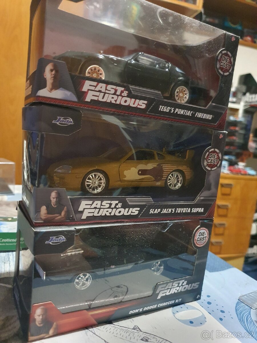 Fast Furios 1:32 3 ks - 5