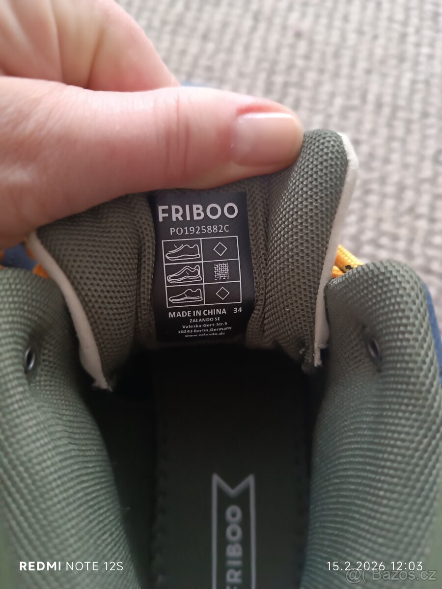 Dětské kotníkové boty vel.34 - 5