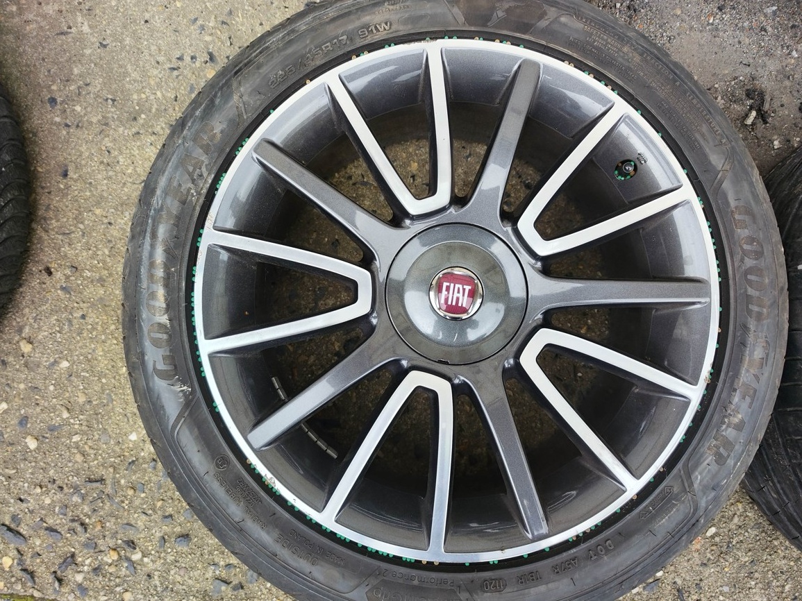 17"letní alu sada 4x98 origo Fiat Bravo 500 Punto 225/45 - 5