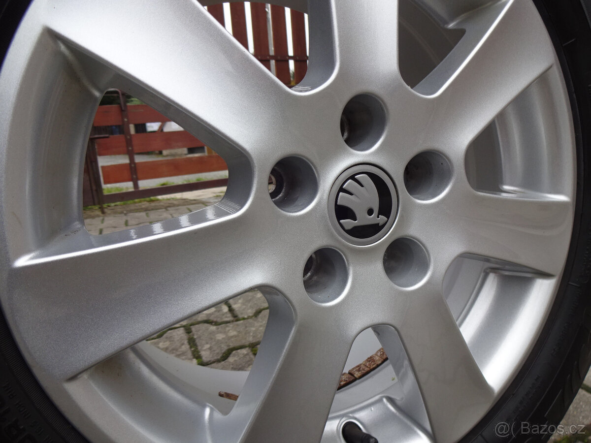 ZIMNÍ 16" 5x112 pneu 215/60R16 Superb, Passat - 5