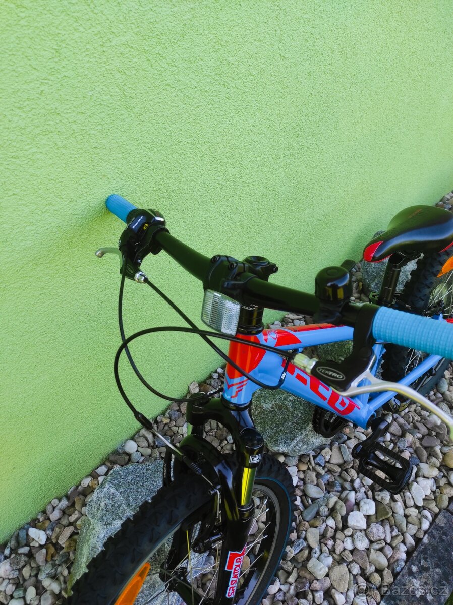 Značkové dětské kolo Felt 20" (modrá/červená) - 5