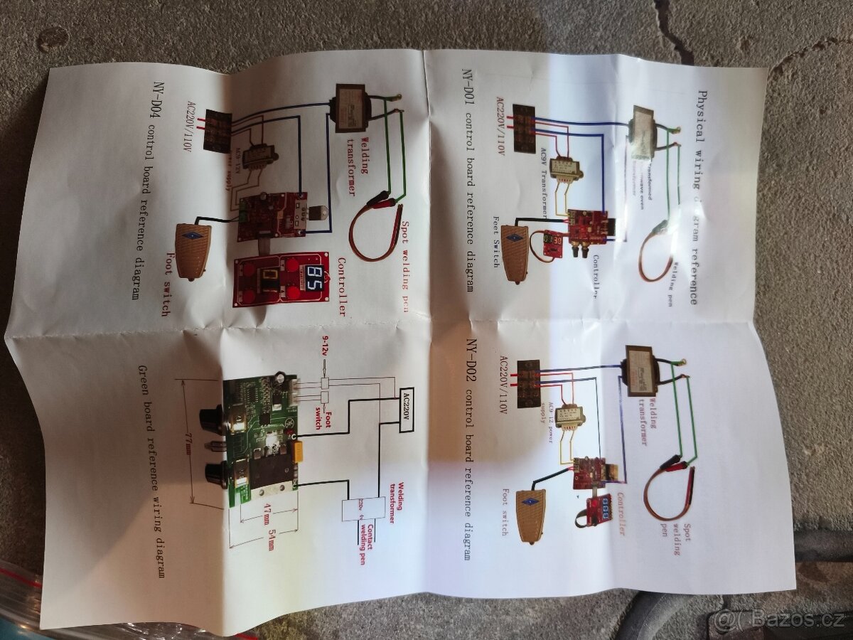 Bodová svářečka MOT NY-D01 - 5