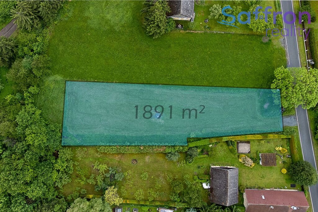 Prodej stavebního pozemku 1891 m², Struhaře - 5