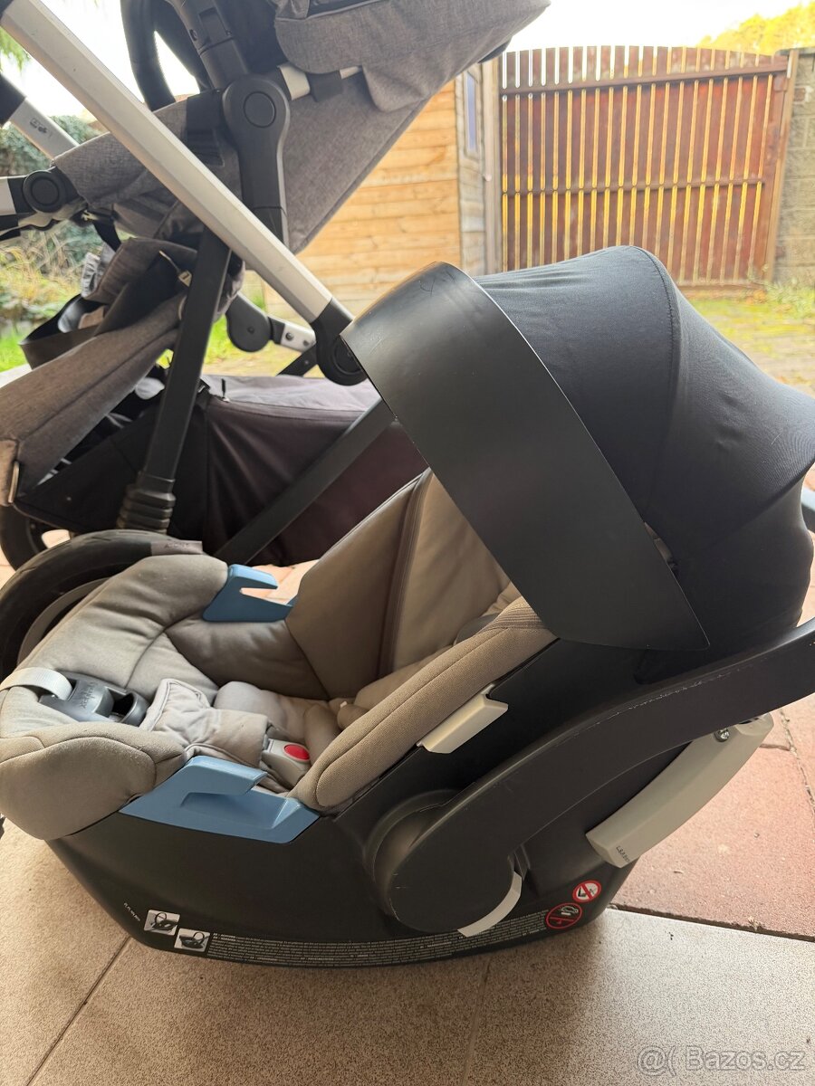 Trojkombinace - kočárek zn. Thule - 5