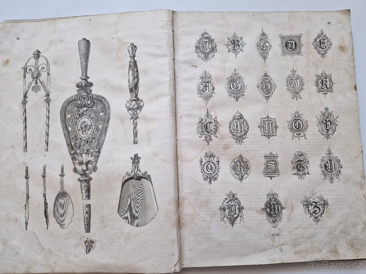 Živnostenské museum roč. 1875 umělecký průmysl řemeslo - 5