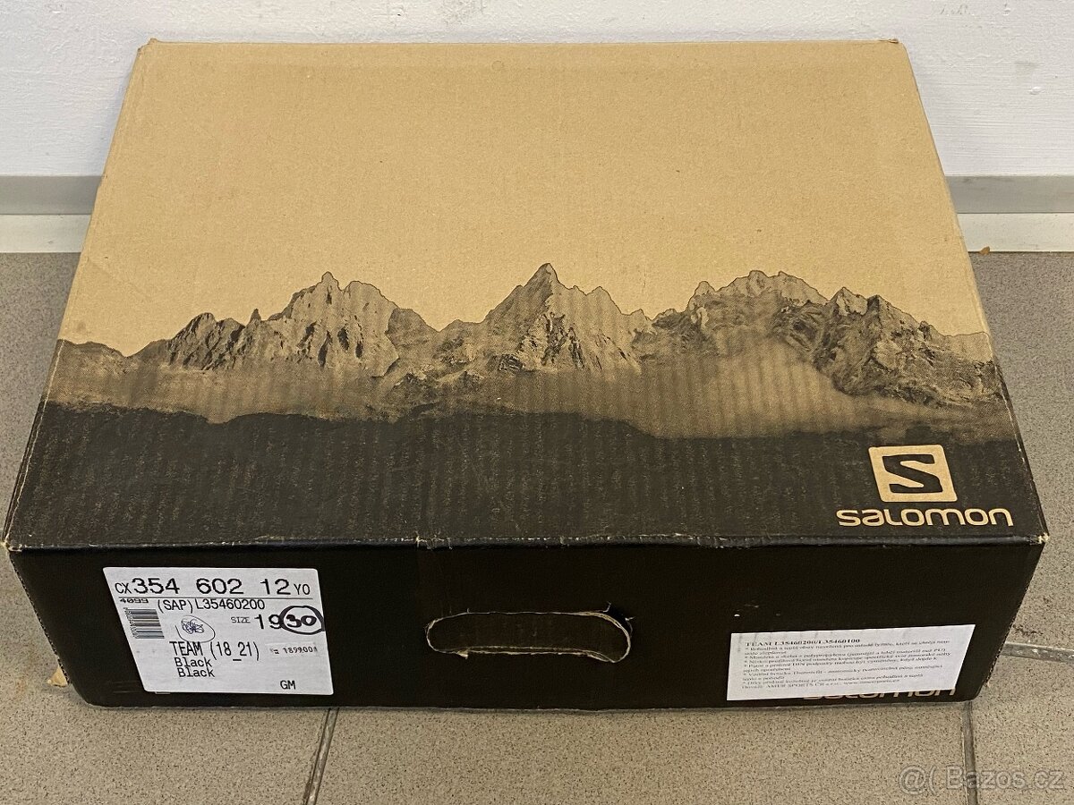 Dětské lyžáky Solomon vel. 19,5 - 5