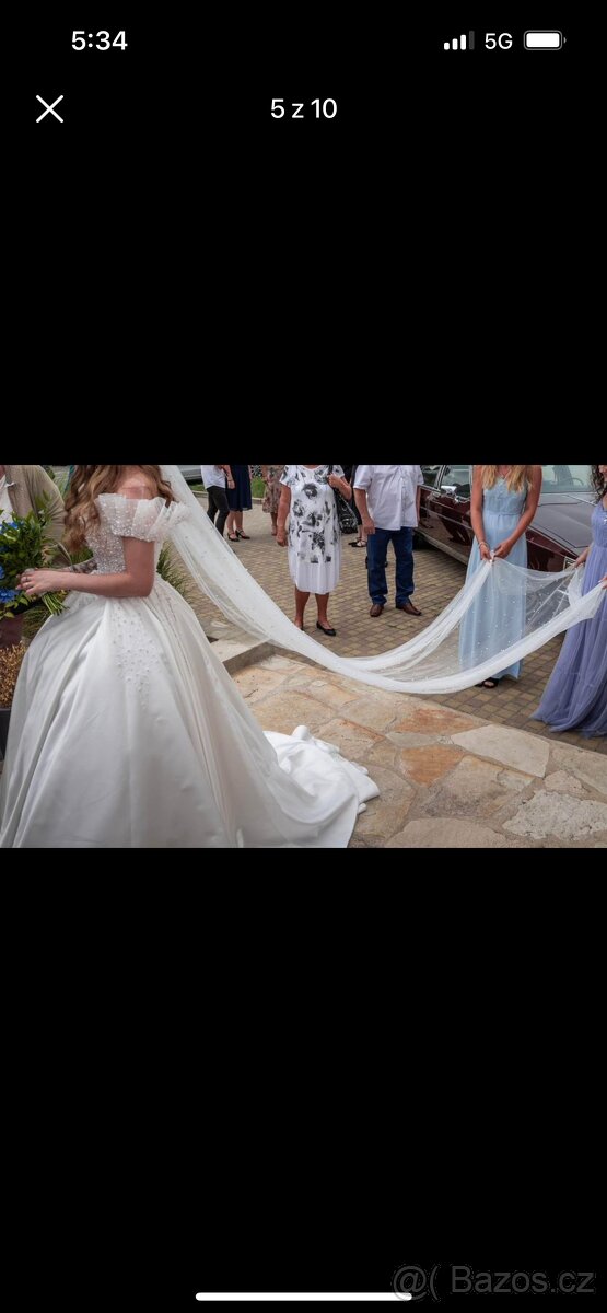 Krásné svatební šaty - 5