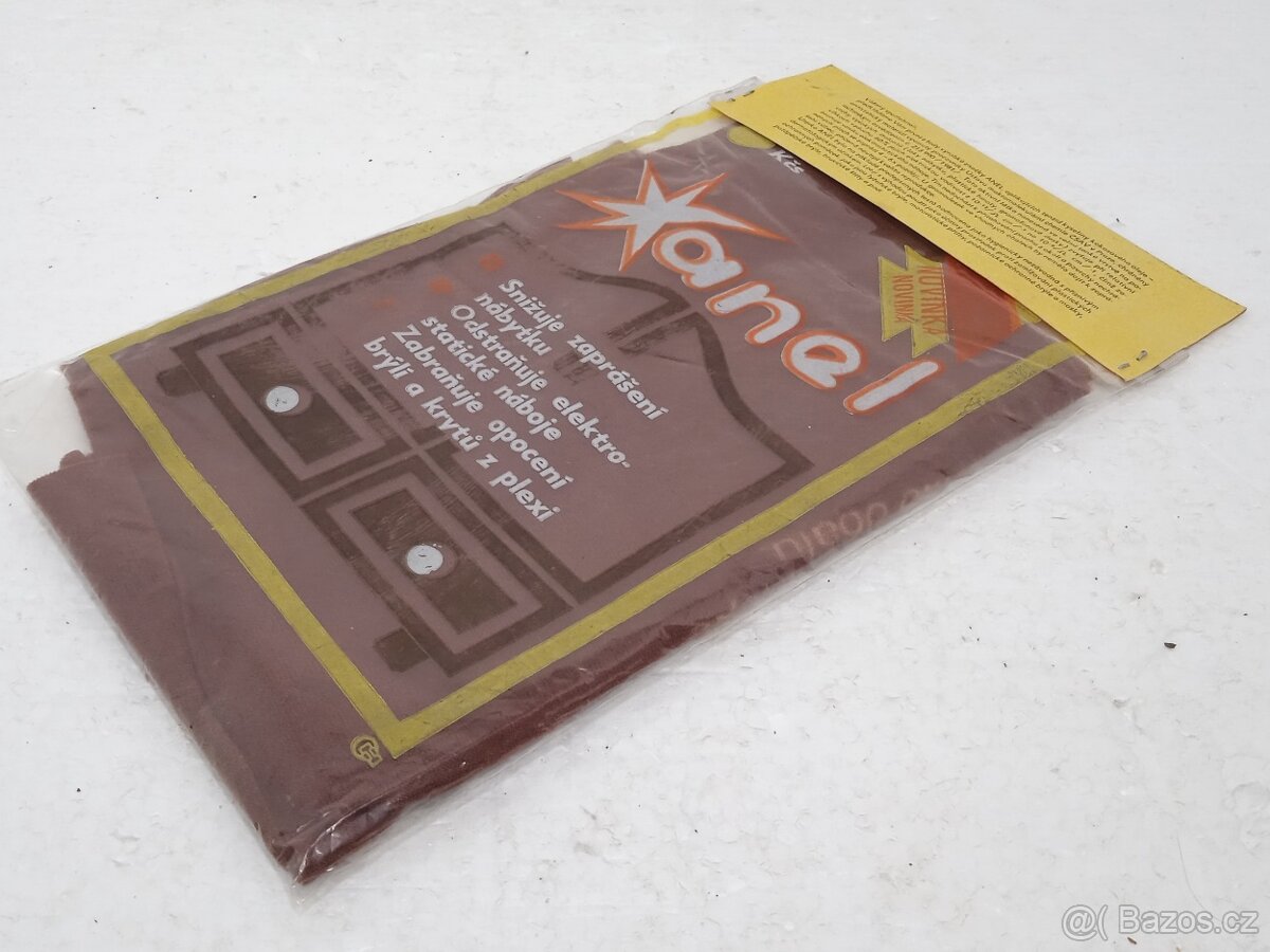 Retro antistatická útěrka Anel - ČSSR - 5