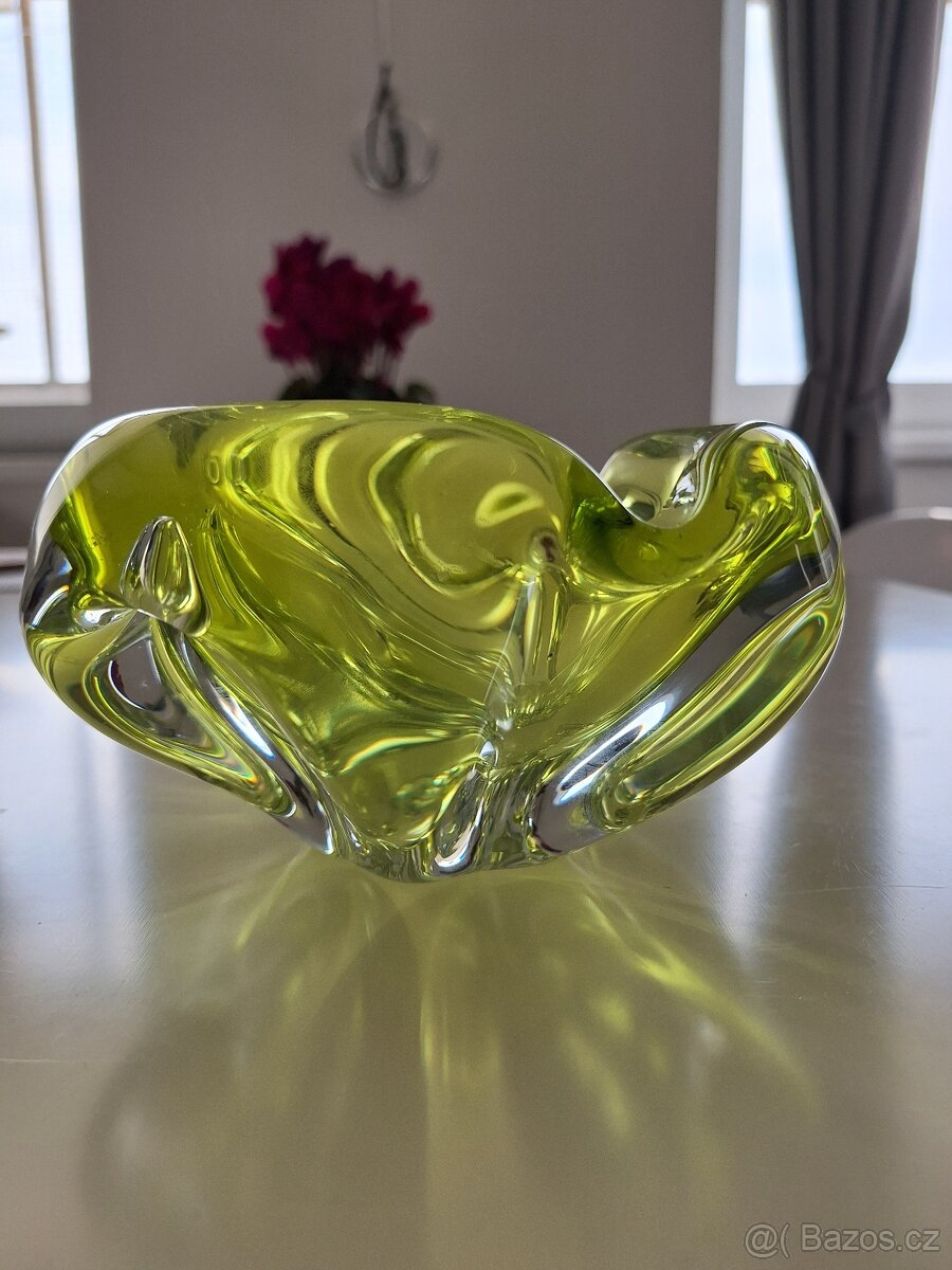 Popelník hutní sklo - 5