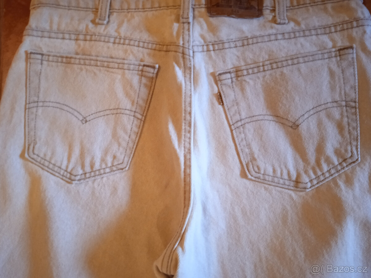 LEVIS 540 - BÍLÉ (unikát) - 5