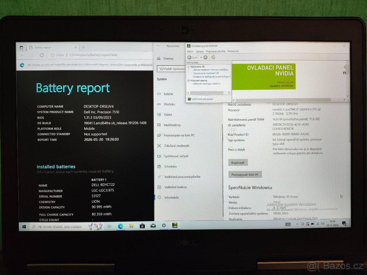 Dell Precision 7520 | i7 • 16GB • 1TB SSD • Quadro M2000M - 5