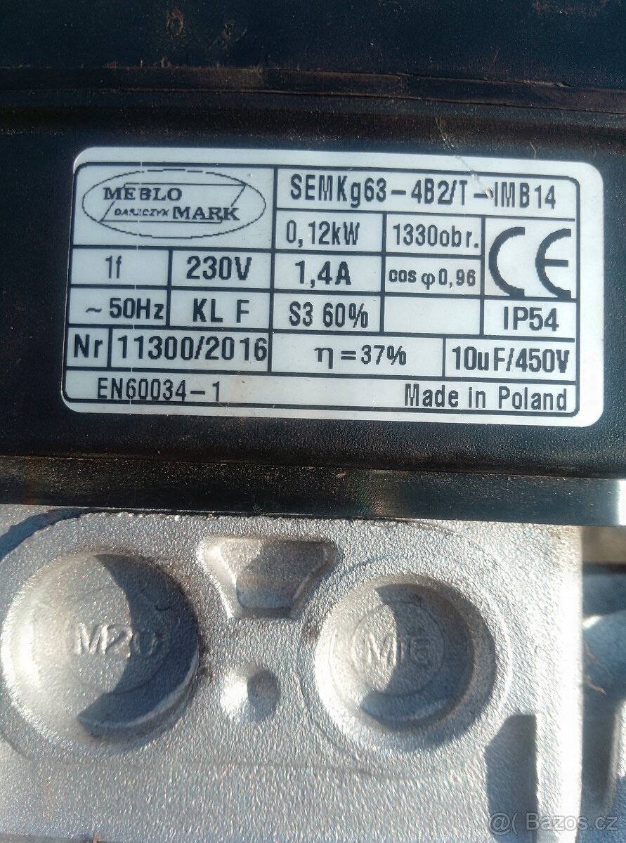 elektromotor s převodovkou - 5
