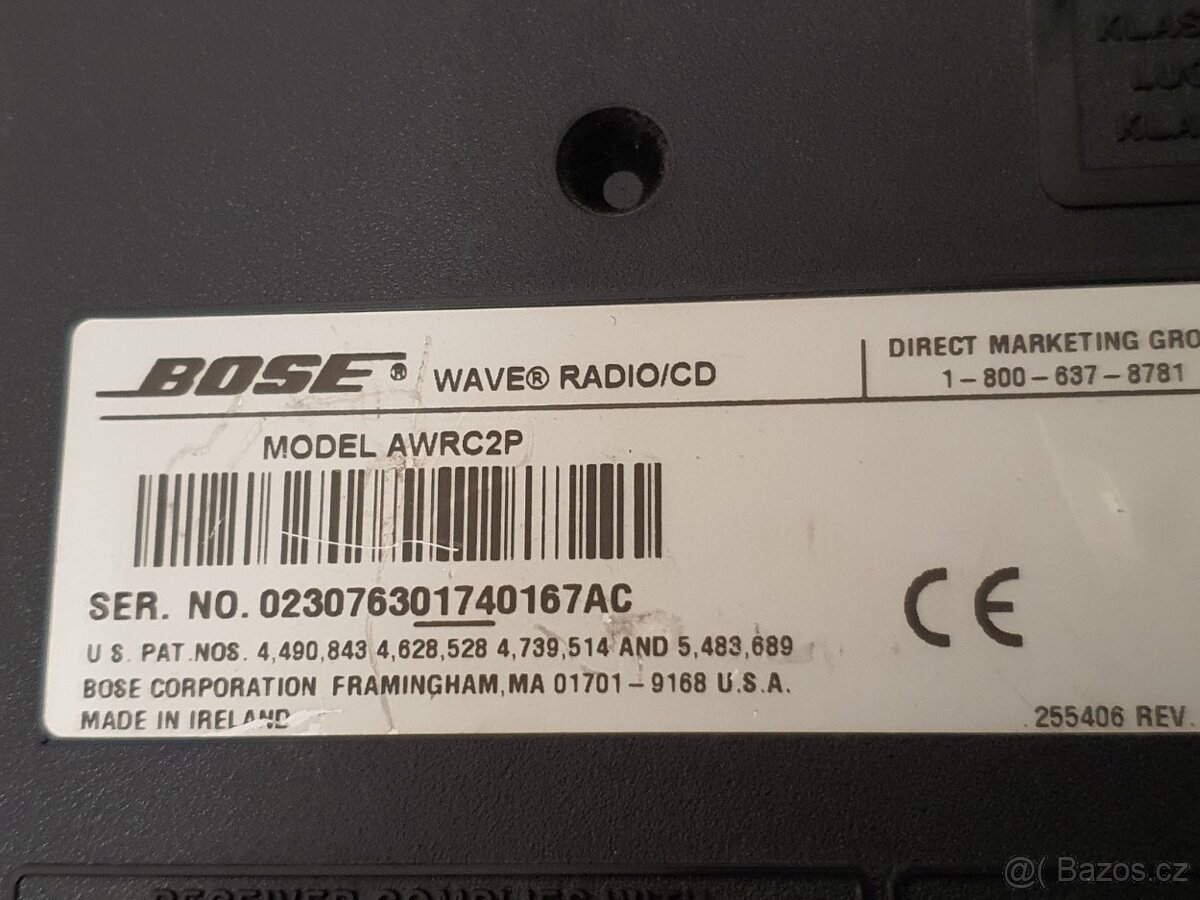 hifi BOSE, rádio a CD, na servis - 5