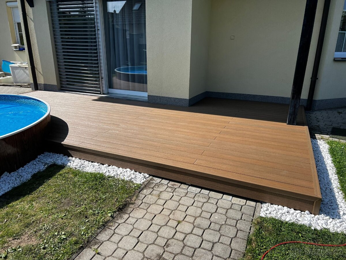 WPC Terasová prkna PREMIUM, koextrudovaná, HPC, skladem - 5