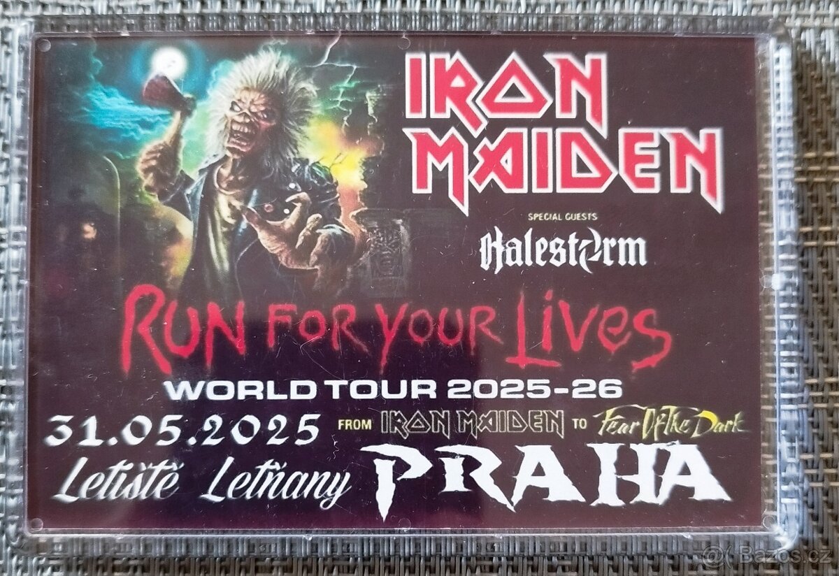 AC/DC a IRON MAIDEN - prodám 4 magnetky. - 5