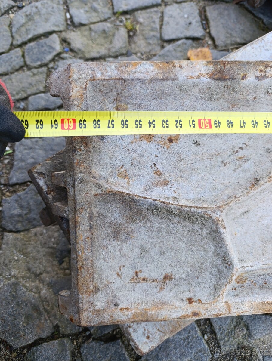 Forma na staré tvárnice, staré ztracené bednění - 5