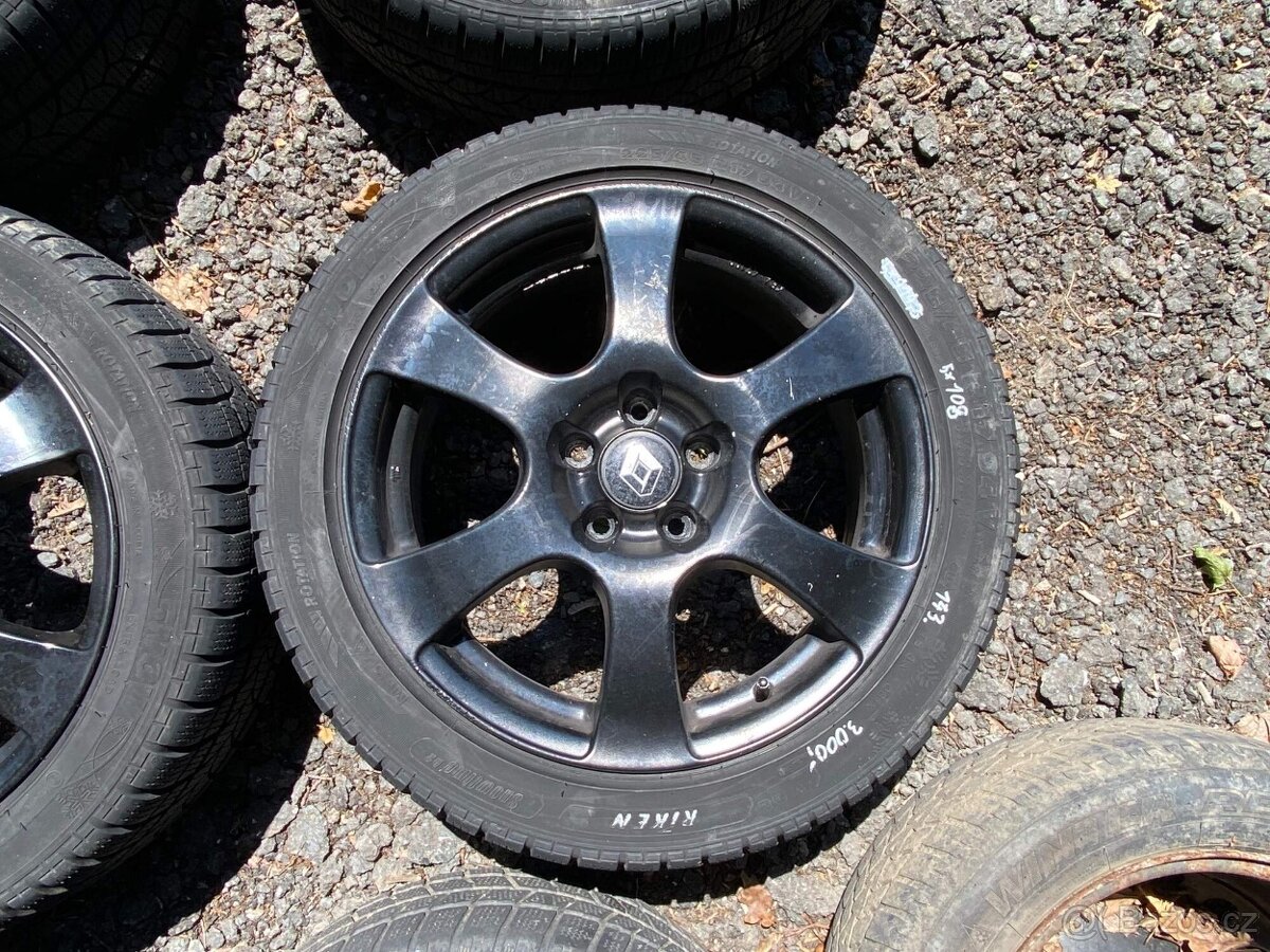143. sada zimní alu kola 225/45 r17 5x108 - 5