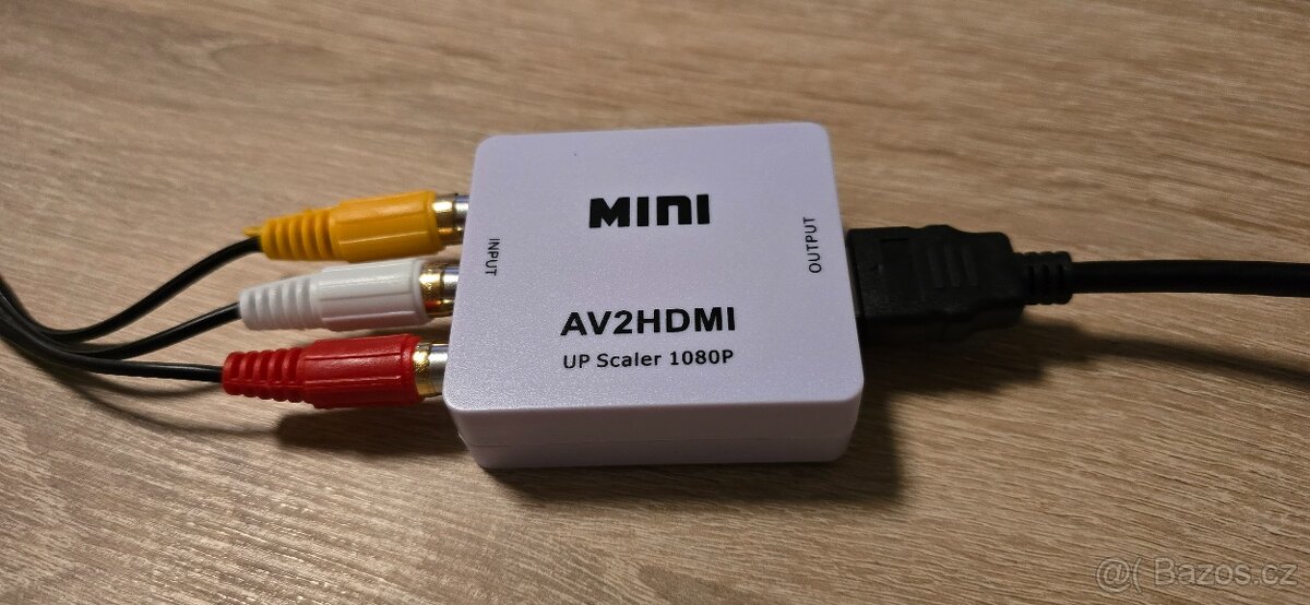 Převodník audio/video signálu z AV(cinch) do HDMI - 5