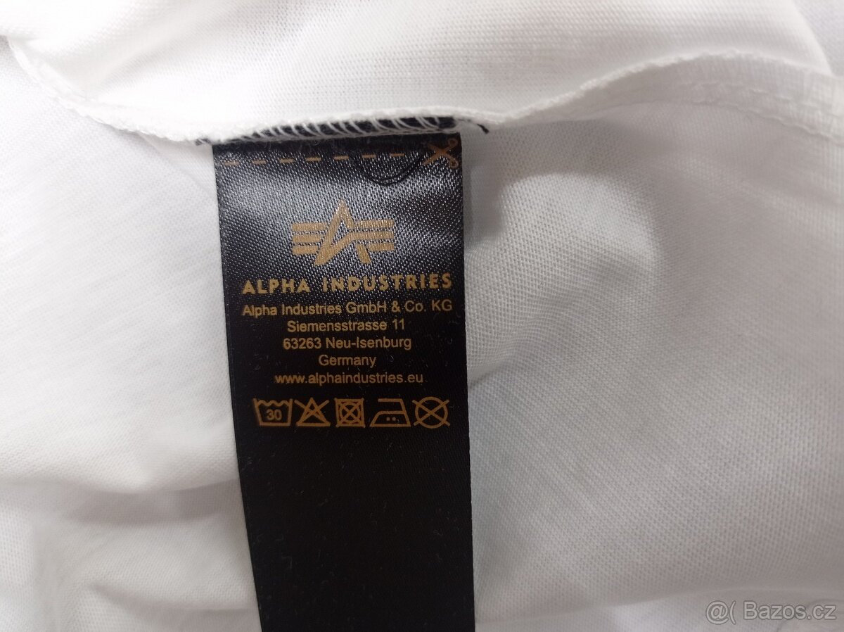 NOVÉ tričko Alpha Industries - L, 3XL - 5
