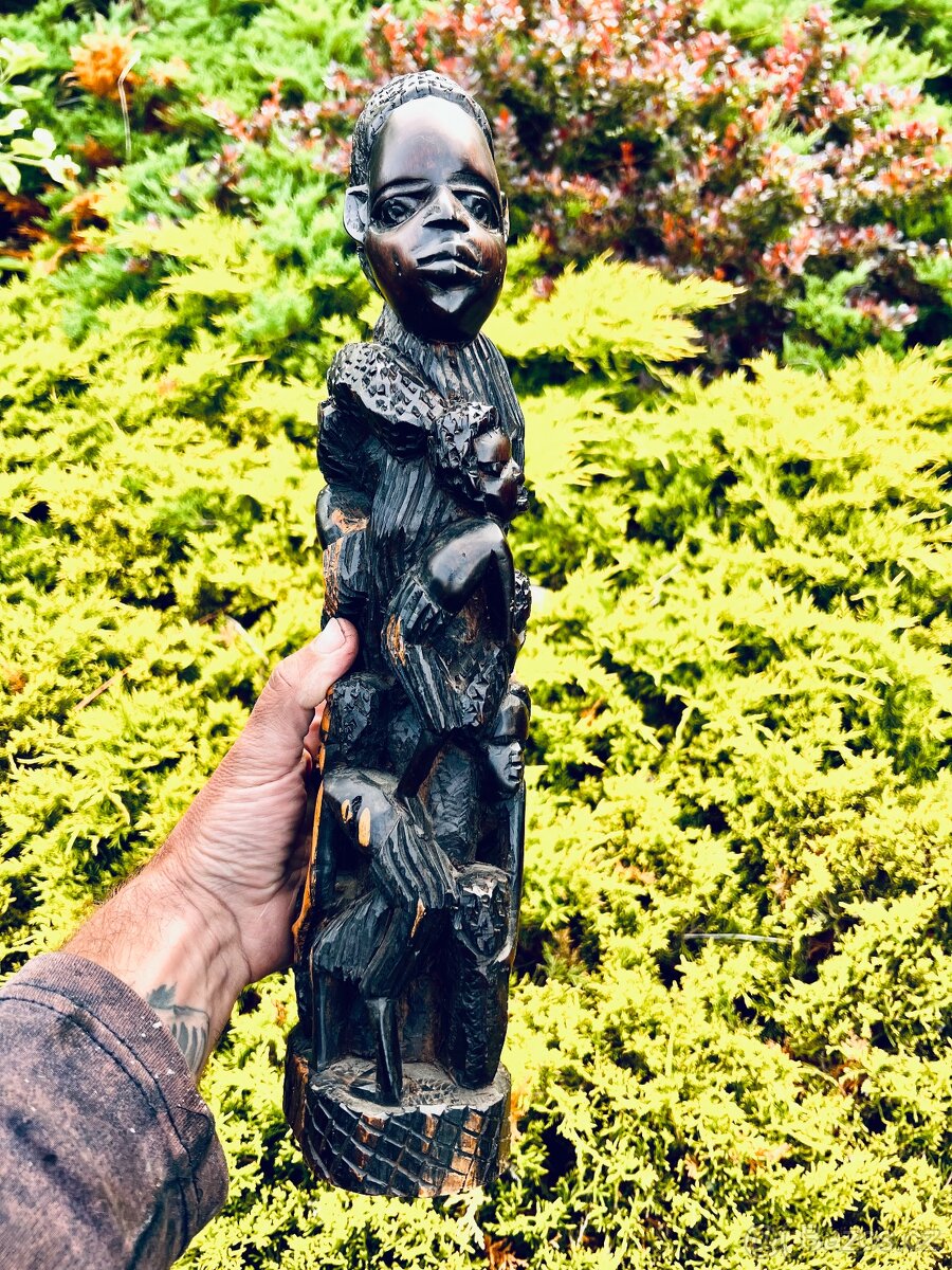 Soska eben Afrika orientalni dekorace - 5