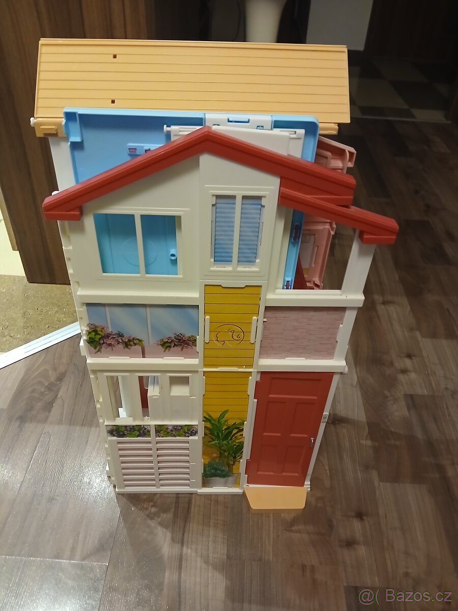 Barbie dům s výtahem Mattel - 5