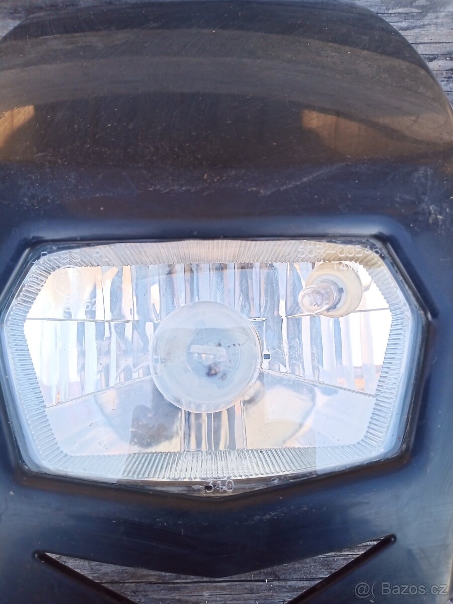 Prodám masku se světlem na moto. - 5