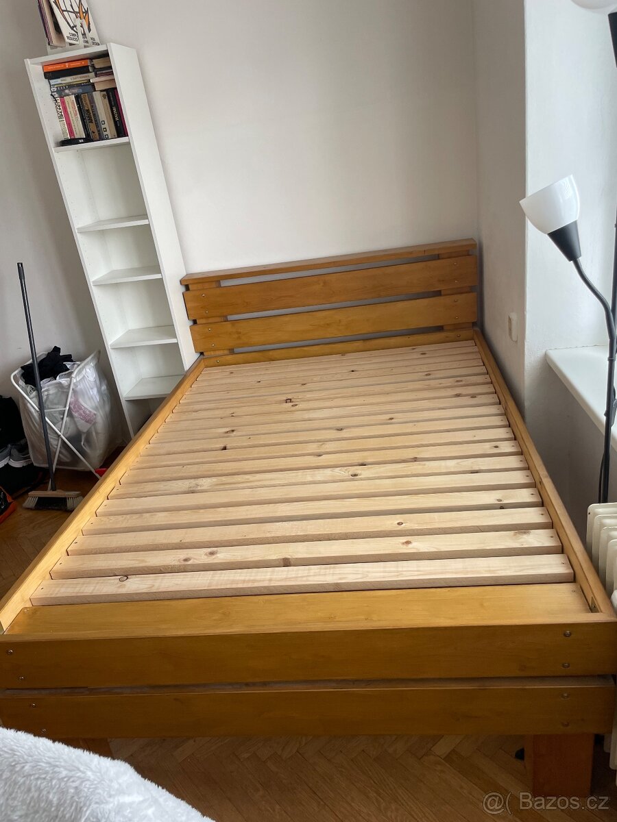 Manželská postel - rám a rošt - 5