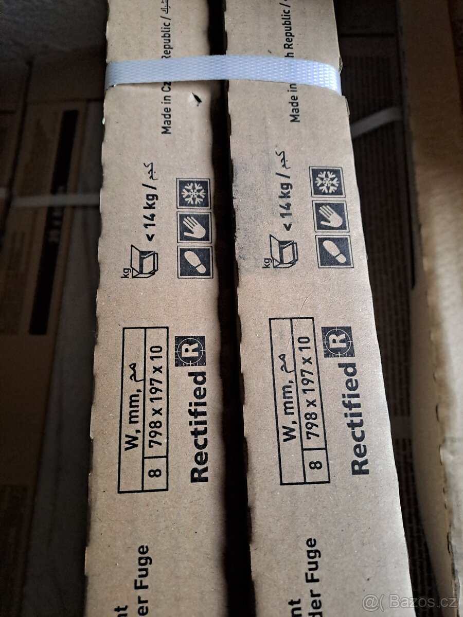 Dlažba 80x20 dekor dřevo - 5