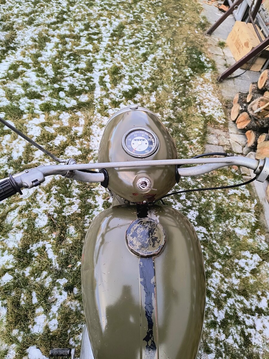Jawa 350/360-0 vojenská - 5