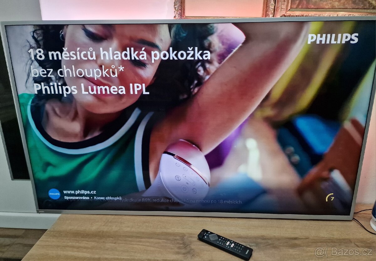 Led Smart tv Philips 146cm Android,Ambilight - 5