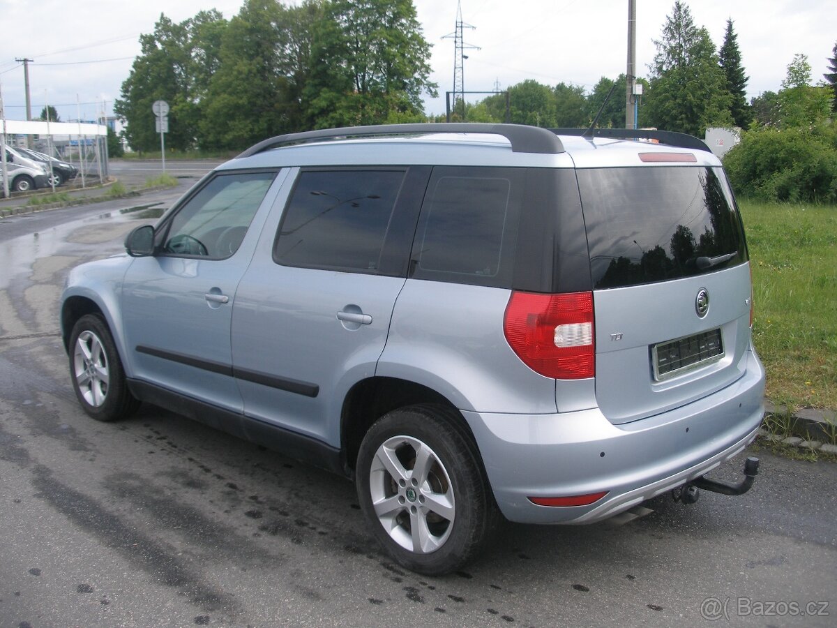 ŠKODA YETI,2.0TDi,81KW,KOUPENO ČR,SERVISKA - 5