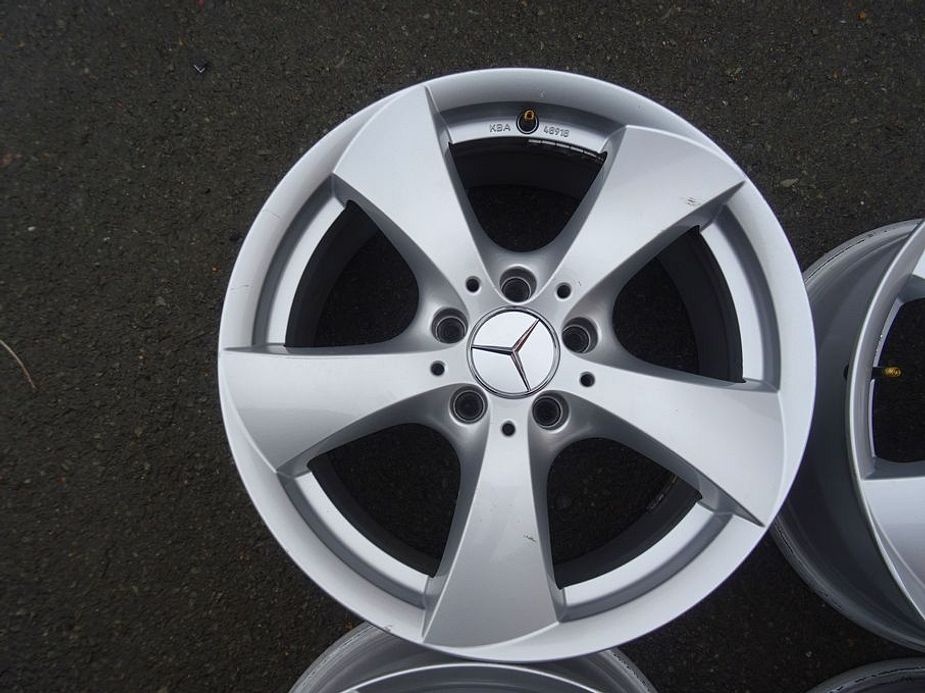Alu disky na Mercedes, 17", 5x112, ET 45, šířka 7,5J - 5